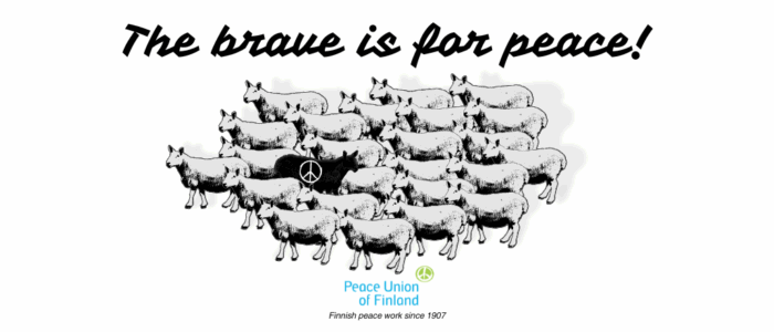 The brave is for peace!