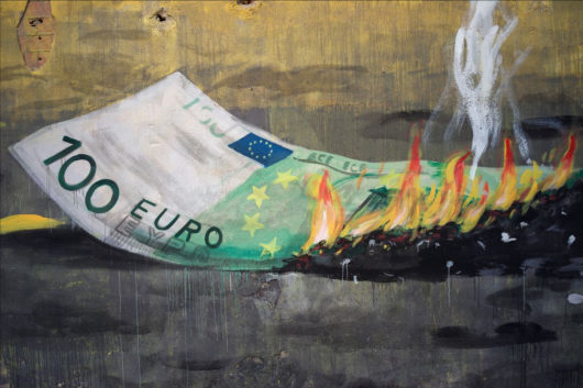 'War starts here', by Escif